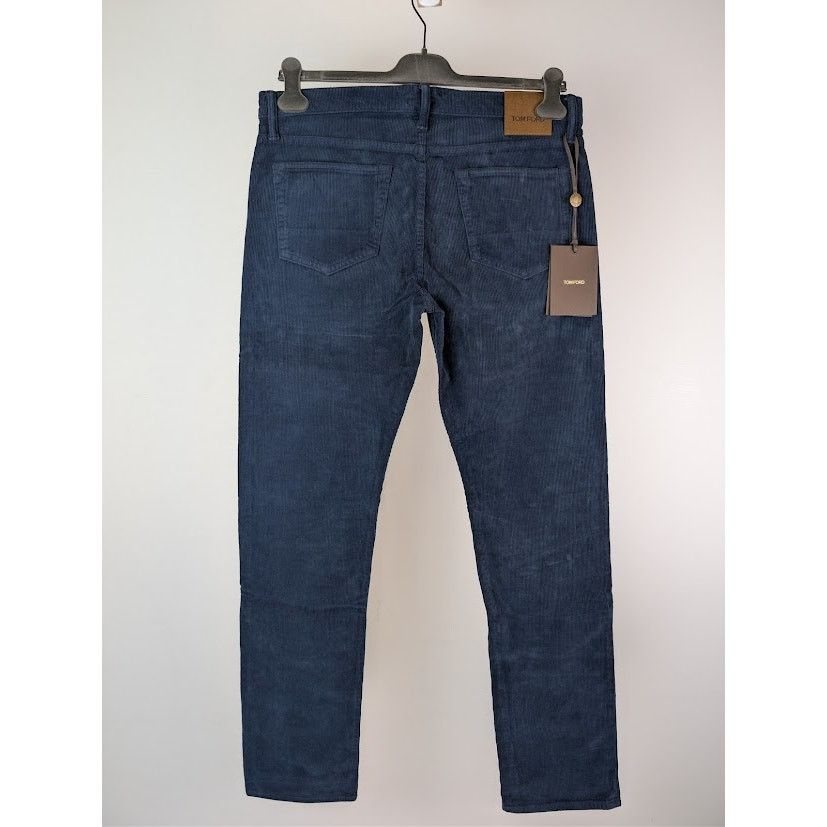 Tom Ford o1rshd1 Straight Denim Jeans in Blue Size US 33 - 16 Thumbnail