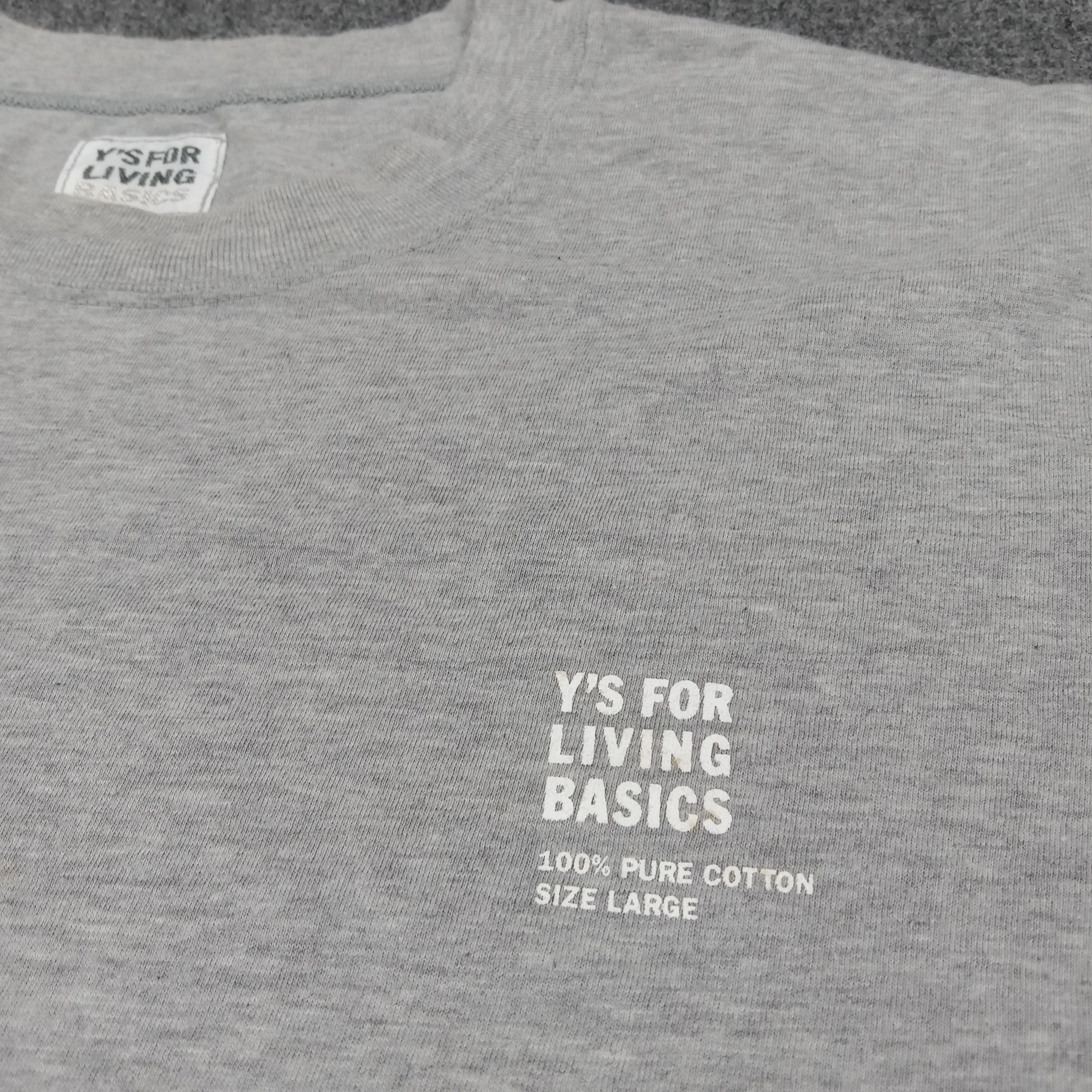 Yohji Yamamoto Y's For Men by Yohji Yamamoto Japanese Tshirt C285N42 Size US L / EU 52-54 / 3 - 1 Thumbnail