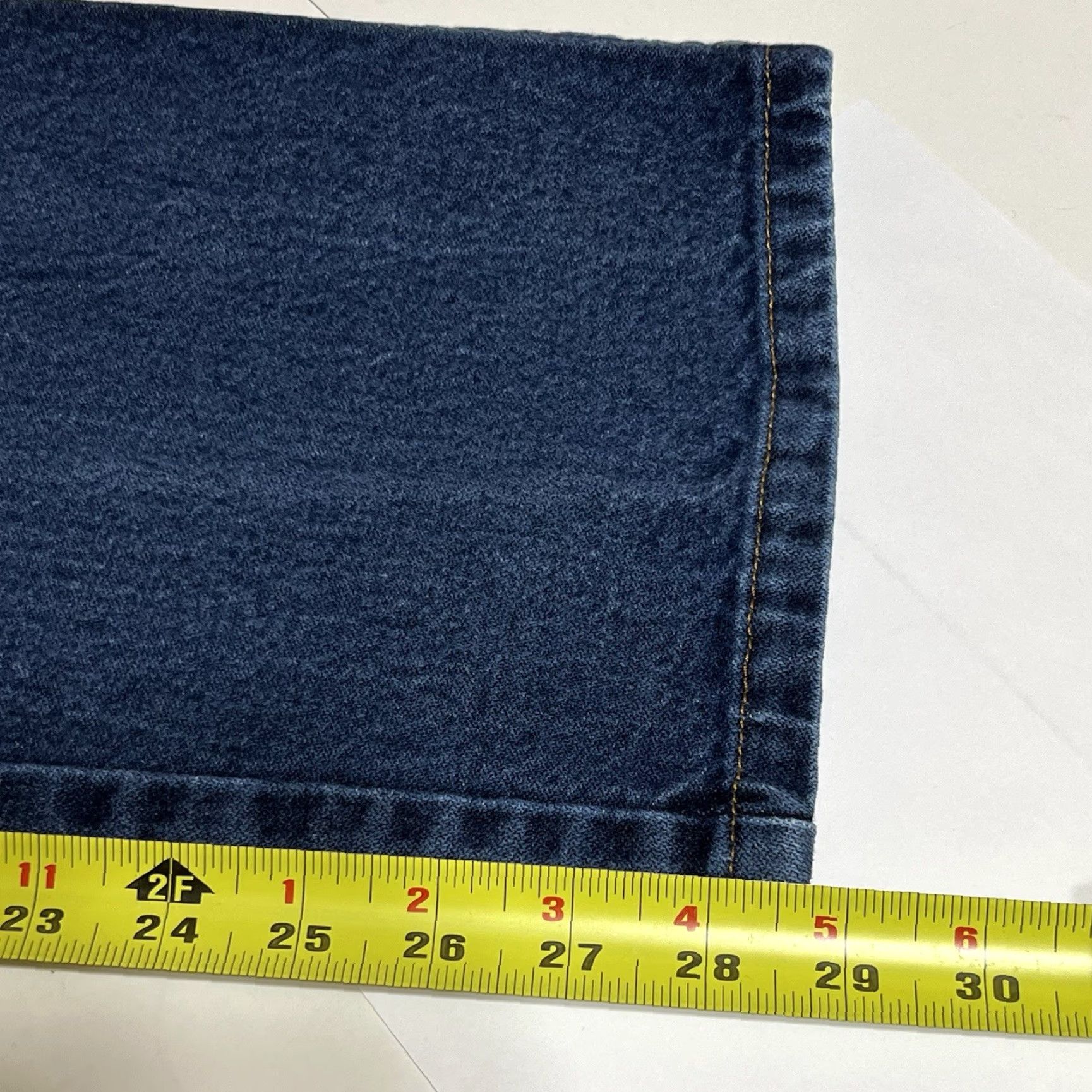 Wrangler Wrangler Jeans Silver Edition Blue Denim 32x29 Regular Men Cowboy Western 933 Straight Logo Pockets Zip Button Mid Rise 9323SEDD Size US 32 / EU 48 - 6 Thumbnail
