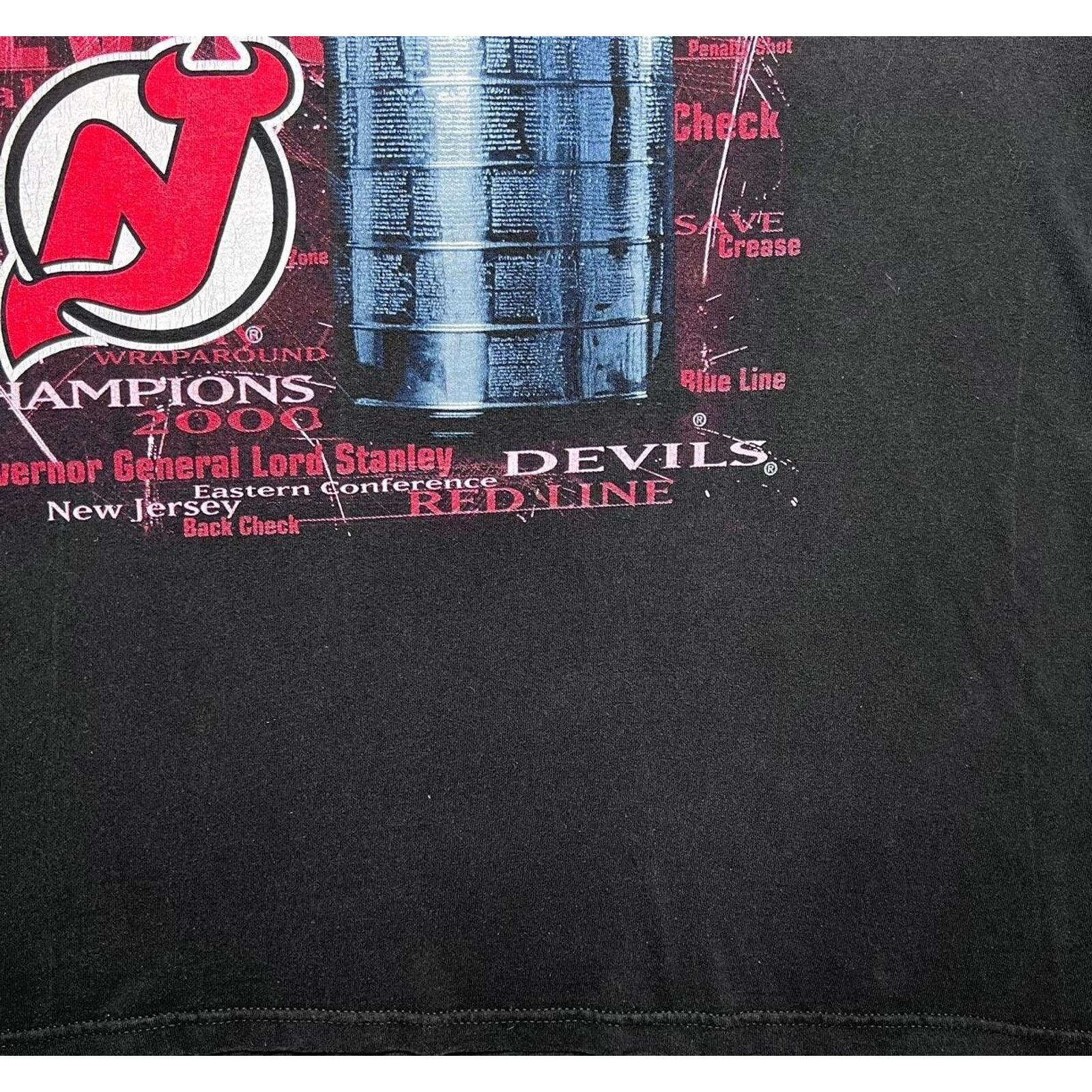 Delta New Jersey Devils 1995 Stanley Cup Champions Shirt USA L NHL Size US L / EU 52-54 / 3 - 6 Thumbnail