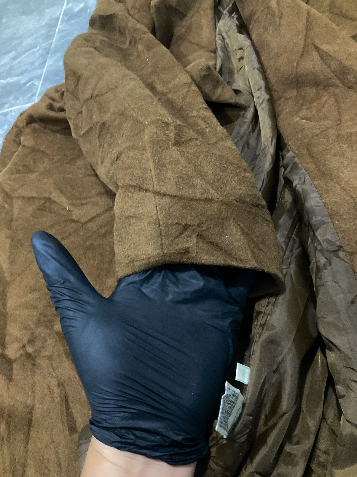 GU × Japanese Brand Gu Long Wool Overcoat Jacket Size US M / EU 48-50 / 2 - 8 Thumbnail