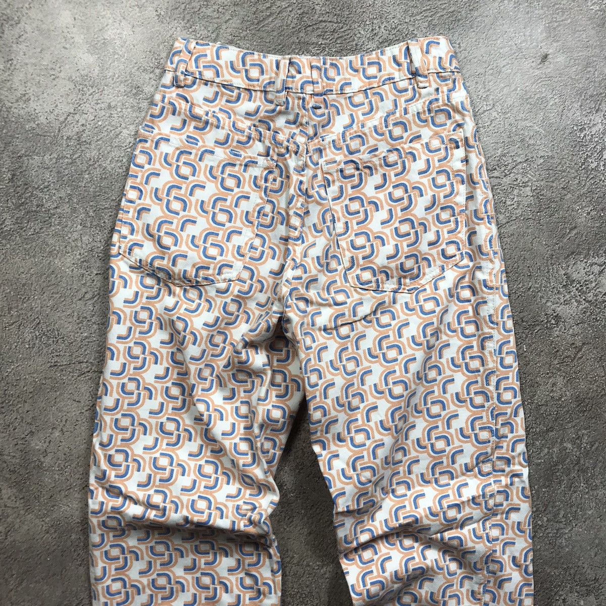 Vintage Y2K Vintage Baggy Distressed Flared Pants Japanese Skate 26 Size 26" / US 2 / IT 38 - 5 Thumbnail