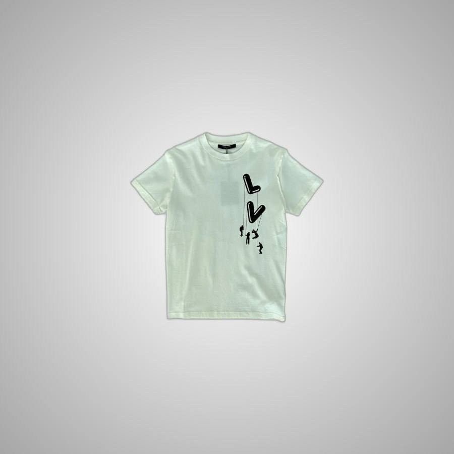 Louis Vuitton LOUIS VUITTON WHITE FLOATING MEN T-SHIRT Size US XS / EU 42 / 0 - 1 Thumbnail