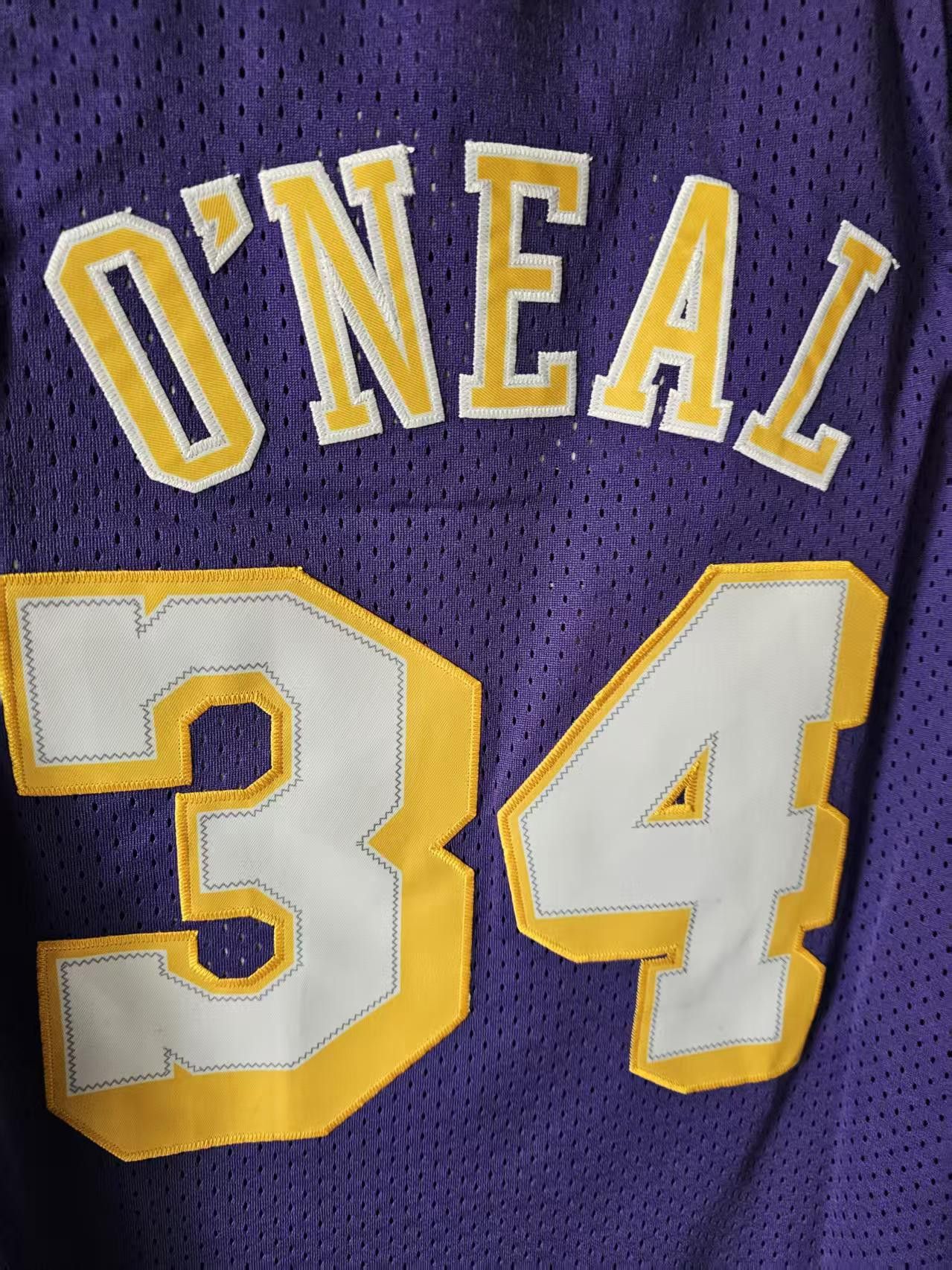 NBA Lakers #34 Shaquille O'Neal Jersey Size US S / EU 44-46 / 1 - 6 Thumbnail
