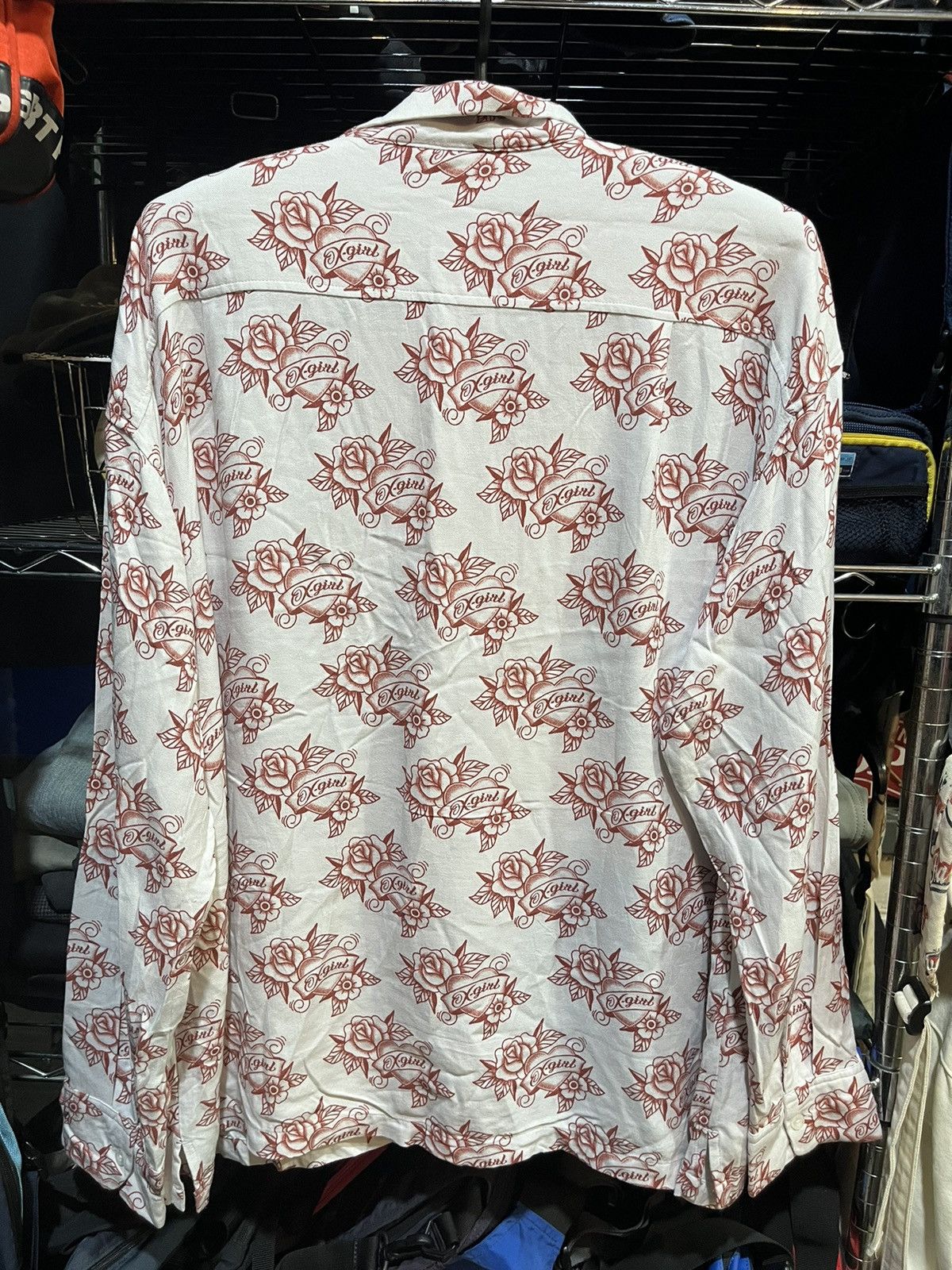 X-LARGE X-GIRL Rose OS Tattoo Shirt Long-Sleeve Size US S / EU 44-46 / 1 - 2 Thumbnail