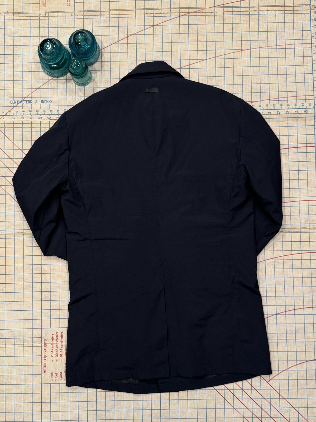 Armani Collezioni Armani Collezioni Long Coat With Insulating Layer Dark Navy Size US M / EU 48-50 / 2 - 13 Thumbnail