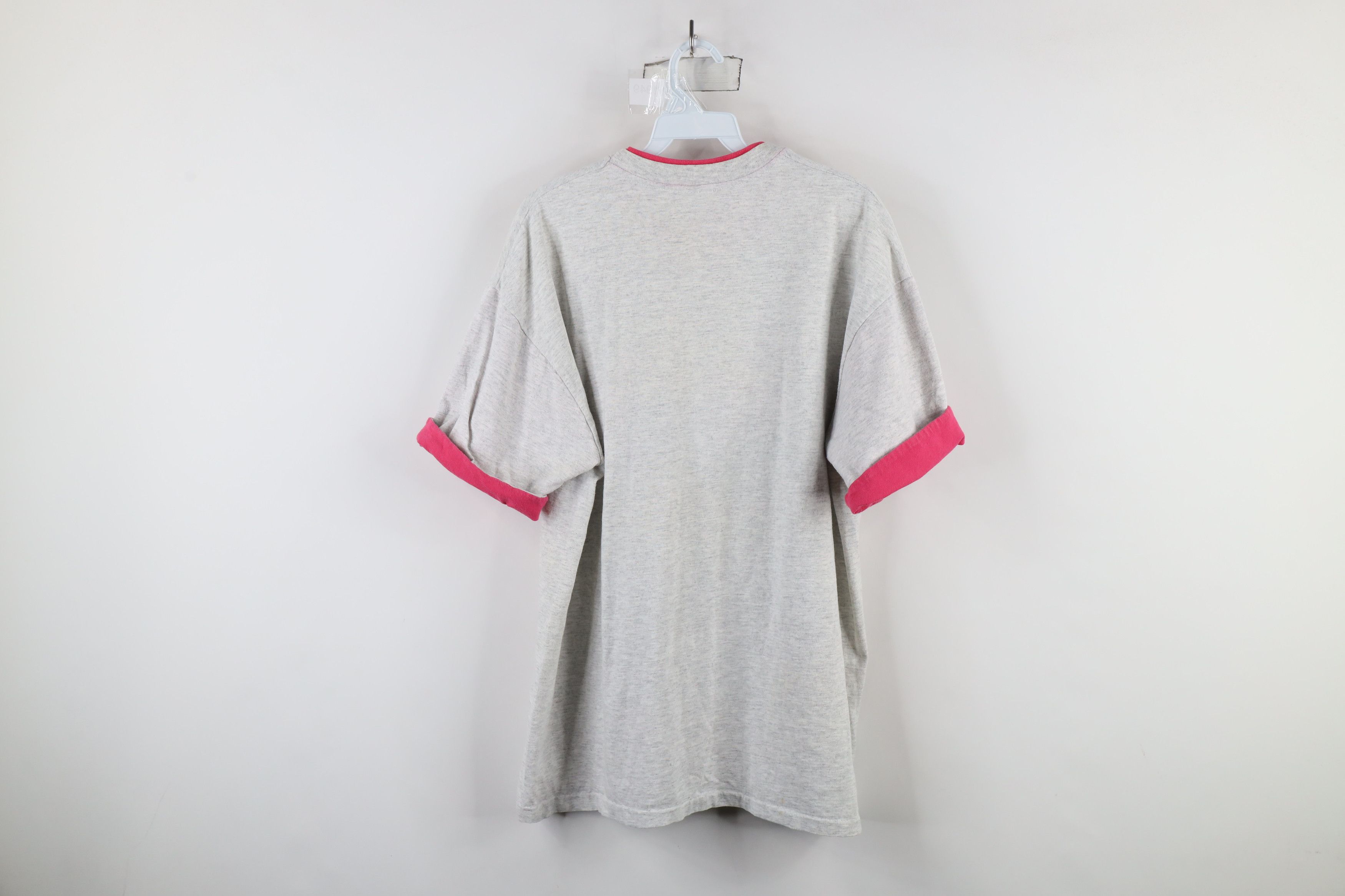 Vintage Vintage 90s Streetwear Layered Lake Sailing T-Shirt USA Size XL / US 12-14 / IT 48-50 - 13 Thumbnail