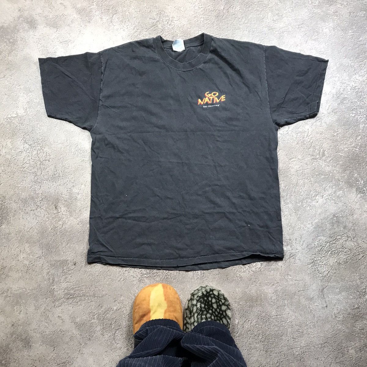Vintage Vintage 90s Inca Graphic Tee Sun Faded Streetwear Tapered XL Size US XL / EU 56 / 4 - 2 Thumbnail