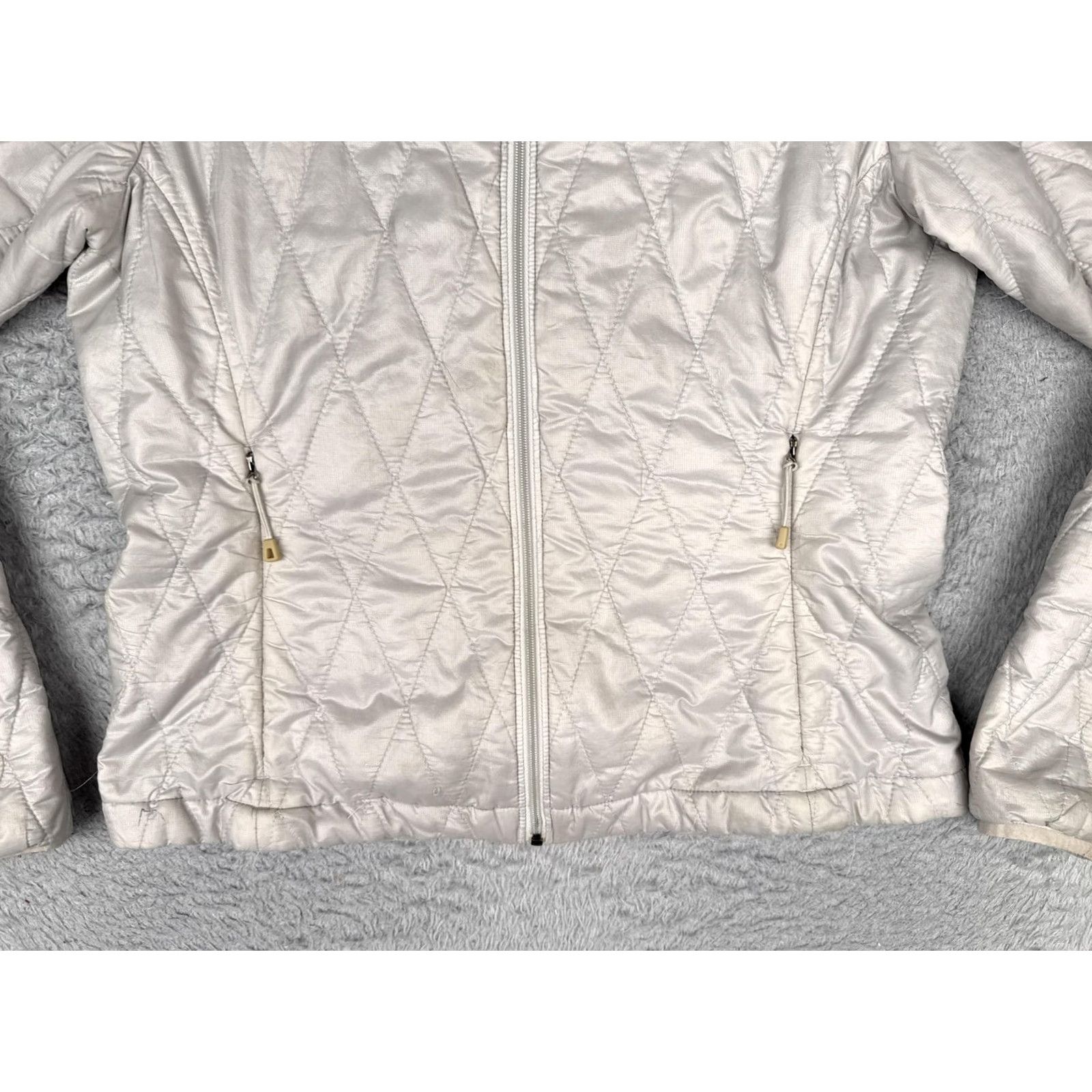 Patagonia Patagonia Jacket Womens Small White Quilted Full Zip Insulated Outdoor Warm Size S / US 4 / IT 40 - 5 Thumbnail