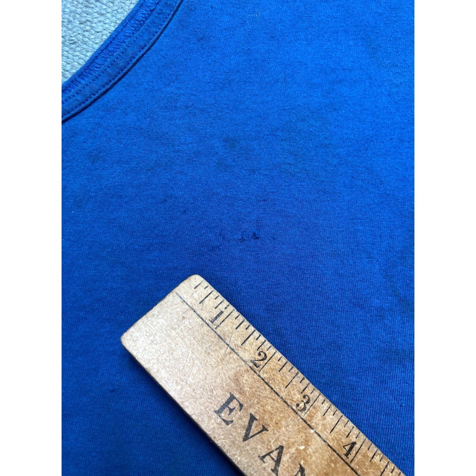 Vintage VINTAGE 90s Tank Top Sleeveless T Shirt Blue Distressed Cotton XXL Men T-Shirt Size US XXL / EU 58 / 5 - 6 Thumbnail