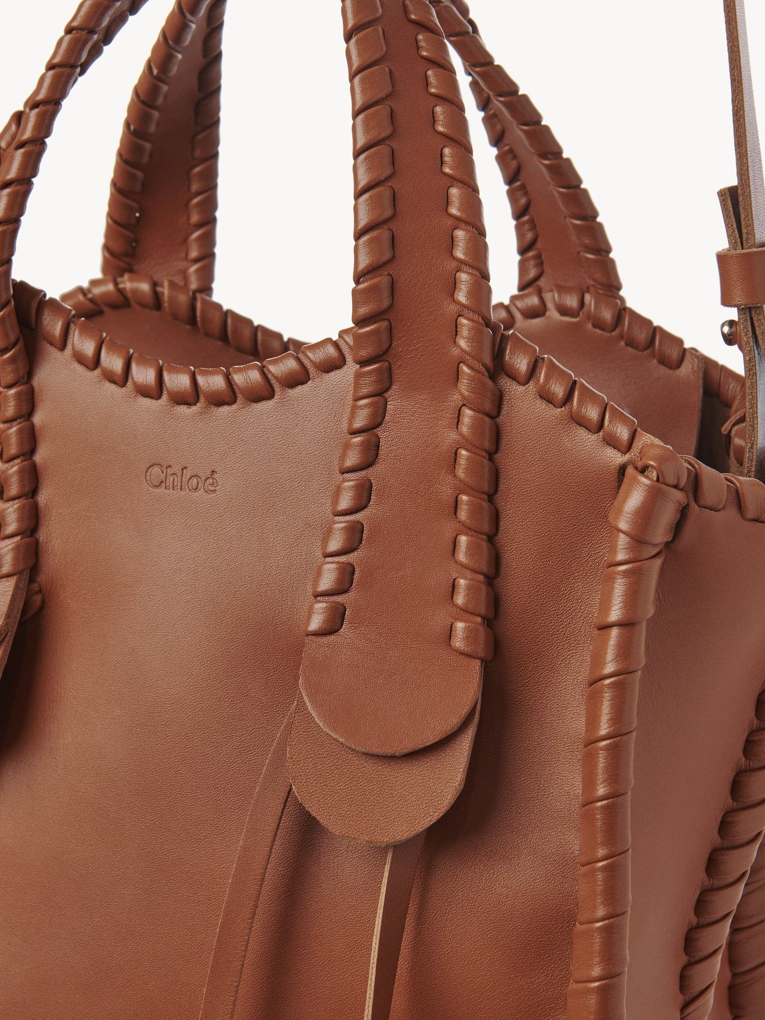 Chloe o1loc1c0325 Size: OS / CHC23 Mony Small Tote Bag in Caramel Size ONE SIZE - 3 Thumbnail