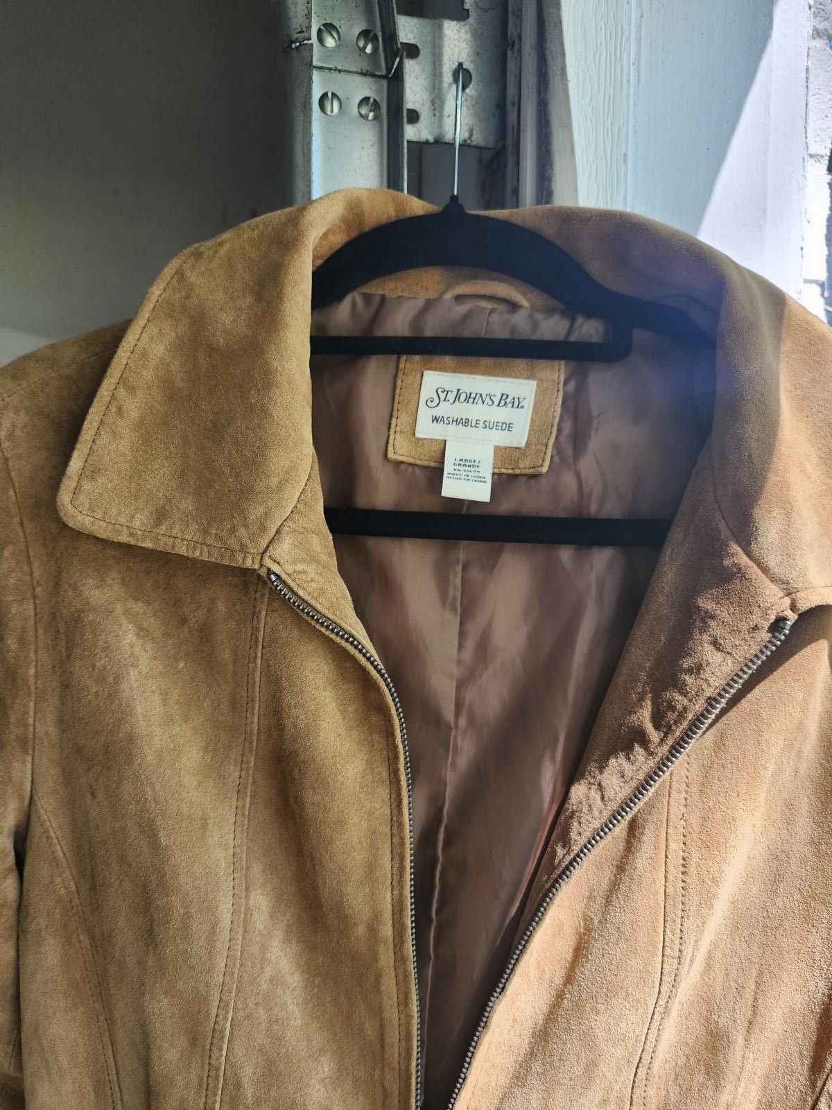 St. Johns Bay Washable suede St John's Bay Blazer Size L / US 10 / IT 46 - 2 Thumbnail