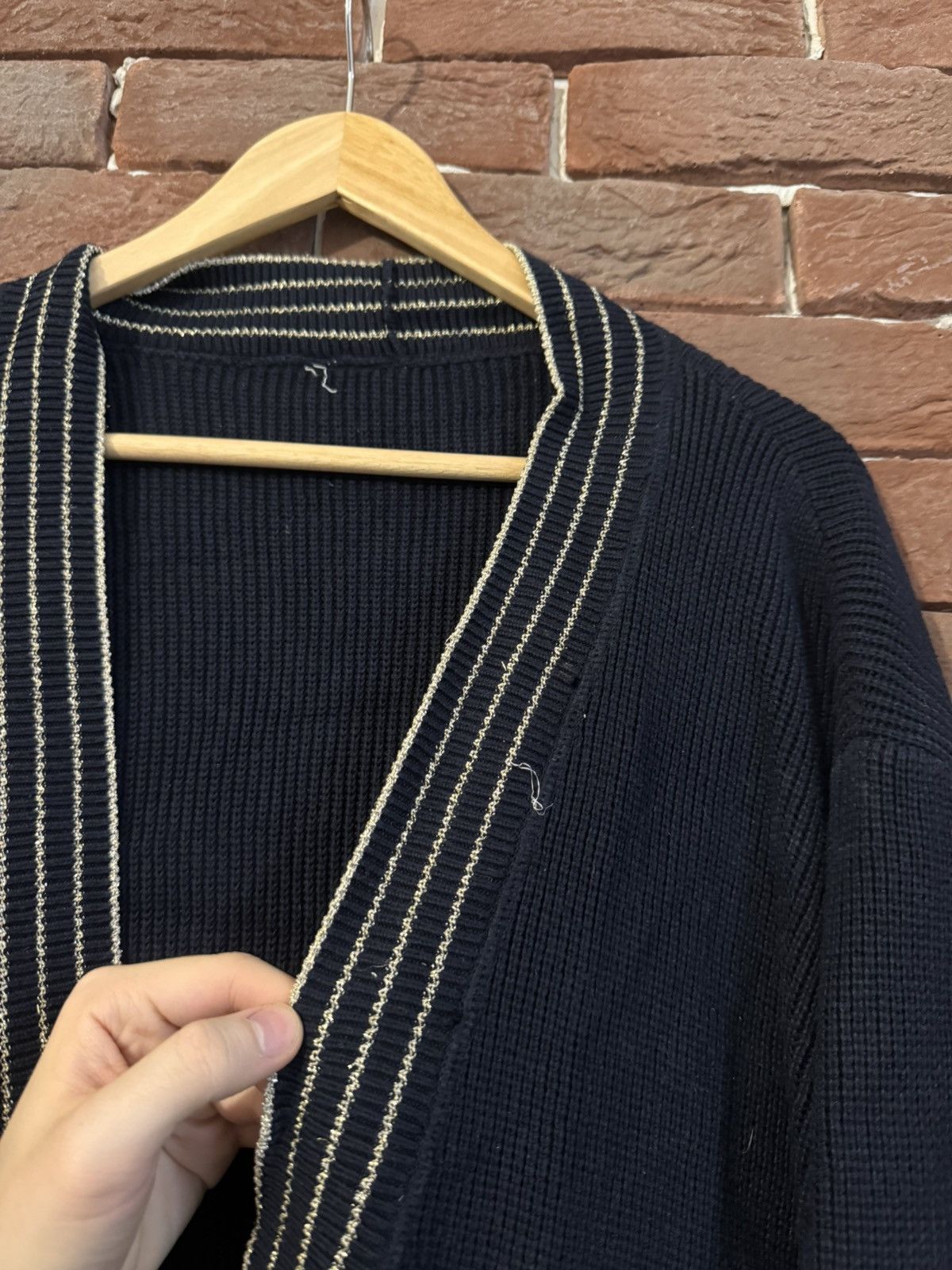 Valentino Valentino Vintage 90s Cardigan Unisex L Designer Hype Size US L / EU 52-54 / 3 - 6 Thumbnail