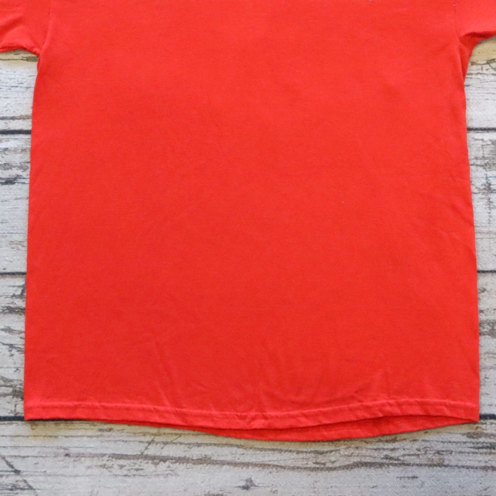 Gildan VINTAGE 96.5 The Church of Lazo Radio Statition Kansas City Tee Shirt Tshirt Orange L Men Size US L / EU 52-54 / 3 - 3 Thumbnail