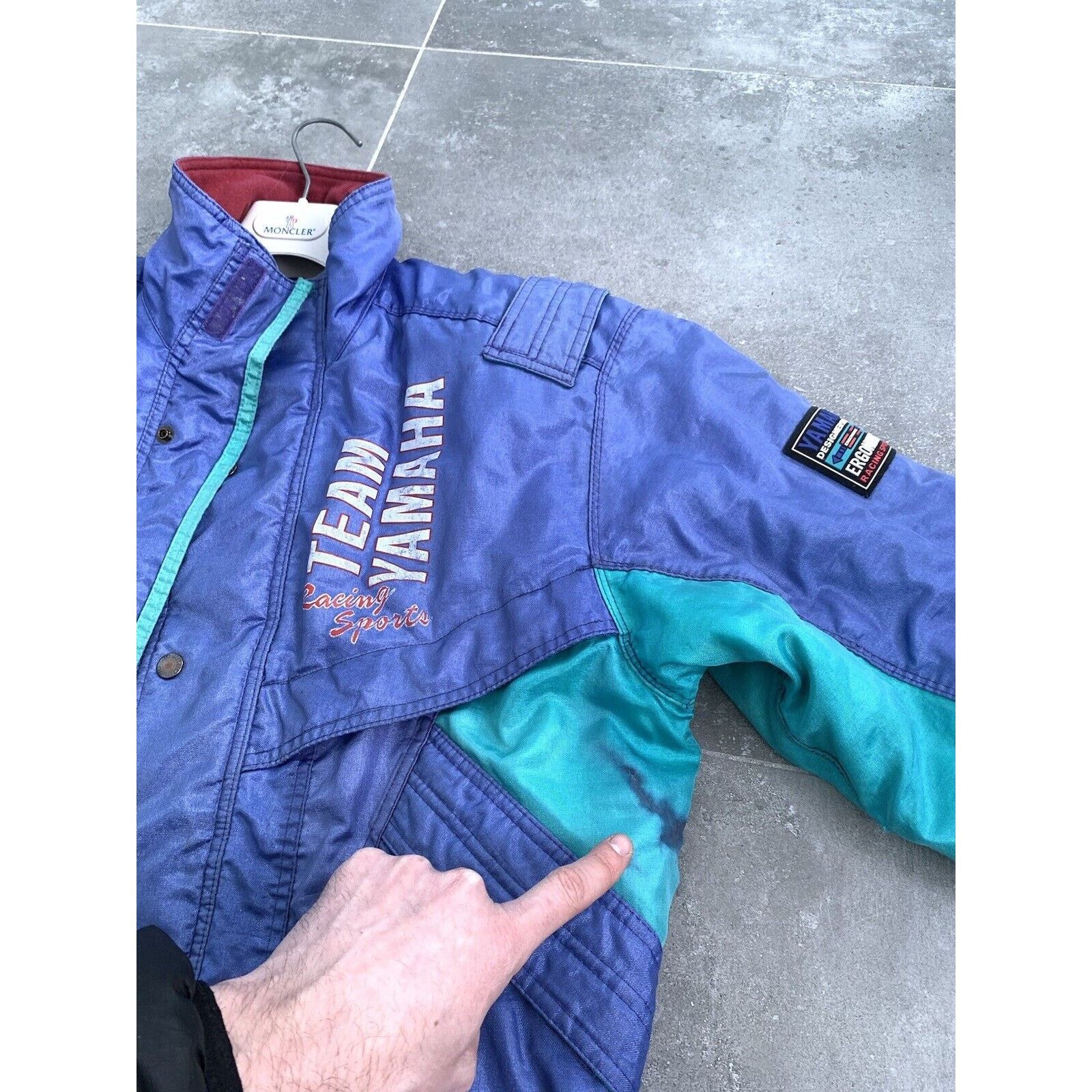 Vintage × Yamaha Men's YAMAHA RACING Moto Winter Bomber Biker Jacket Coat M Size US M / EU 48-50 / 2 - 21 Thumbnail