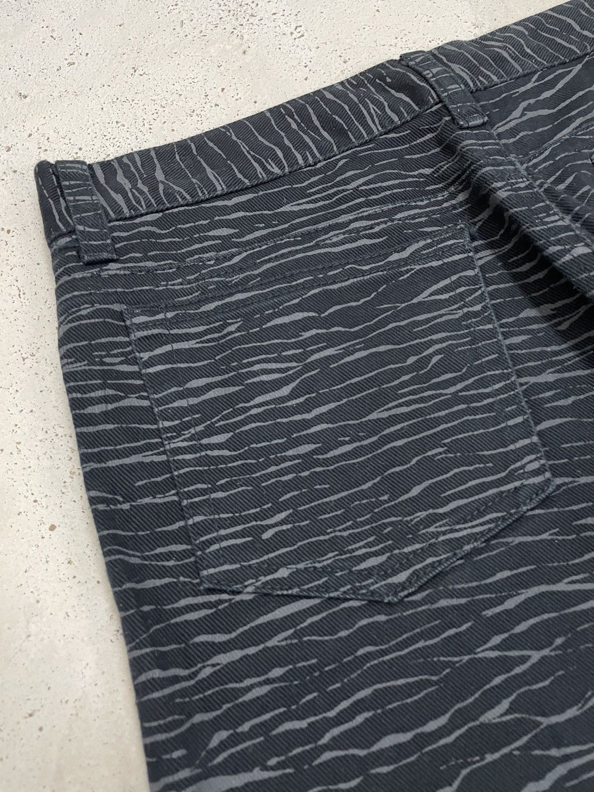 Japanese Brand × Tornado Mart Sadistic And Dangerous Japanese Flare Skin Denim Snakeskin Size US 29 - 13 Thumbnail