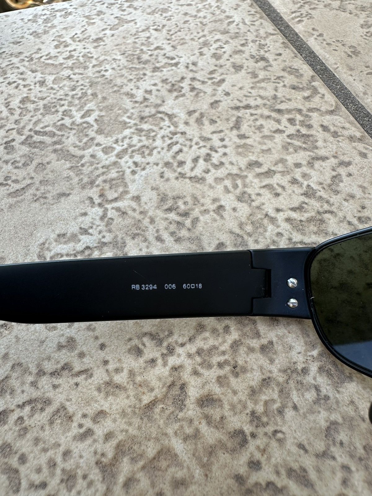 RayBan RayBan Sunglasses Black 3294 Size ONE SIZE - 6 Thumbnail