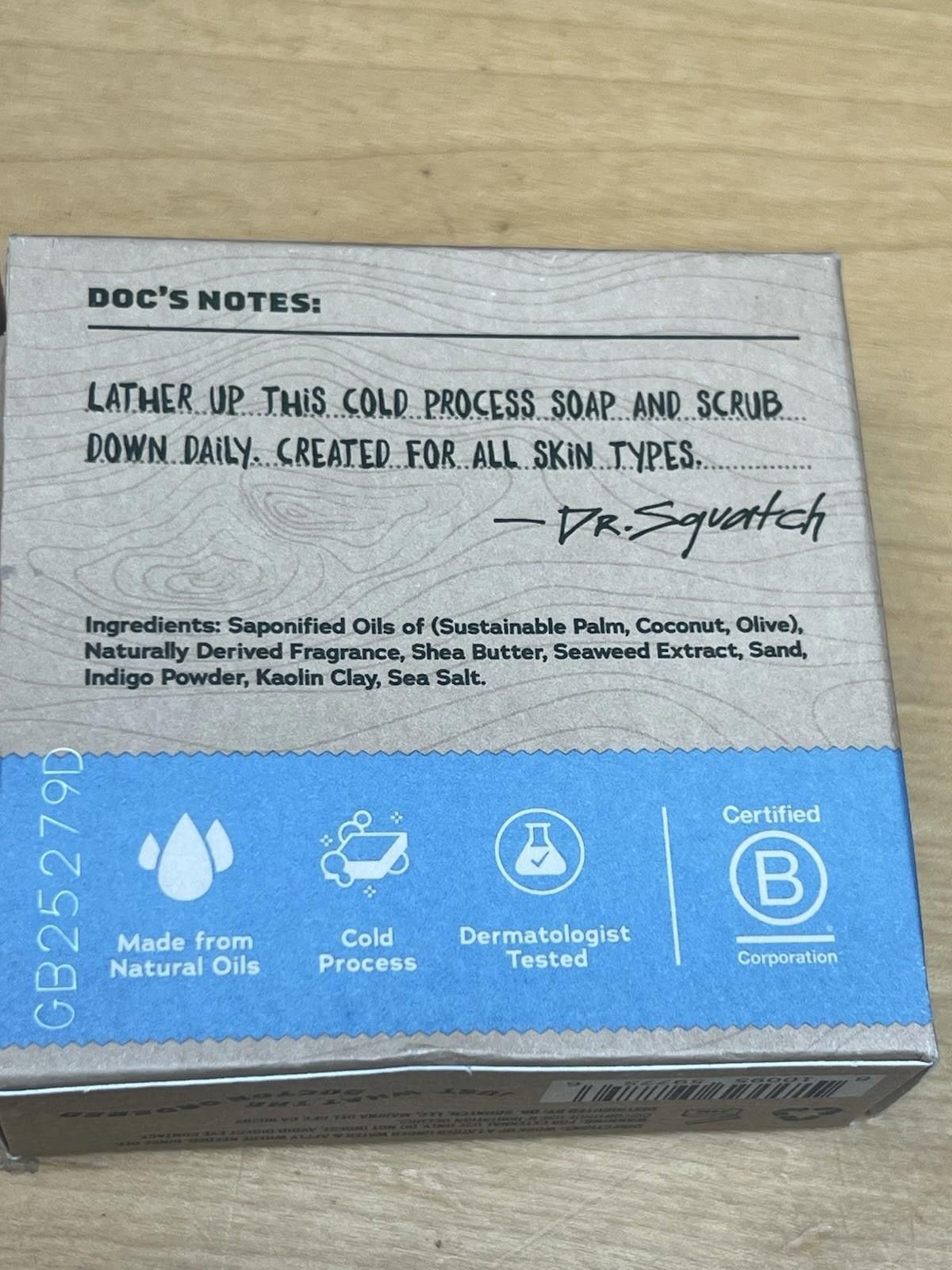 Other Dr Squatch Men's Natural Soap Coastal Mist 5 oz bar Size ONE SIZE - 5 Thumbnail