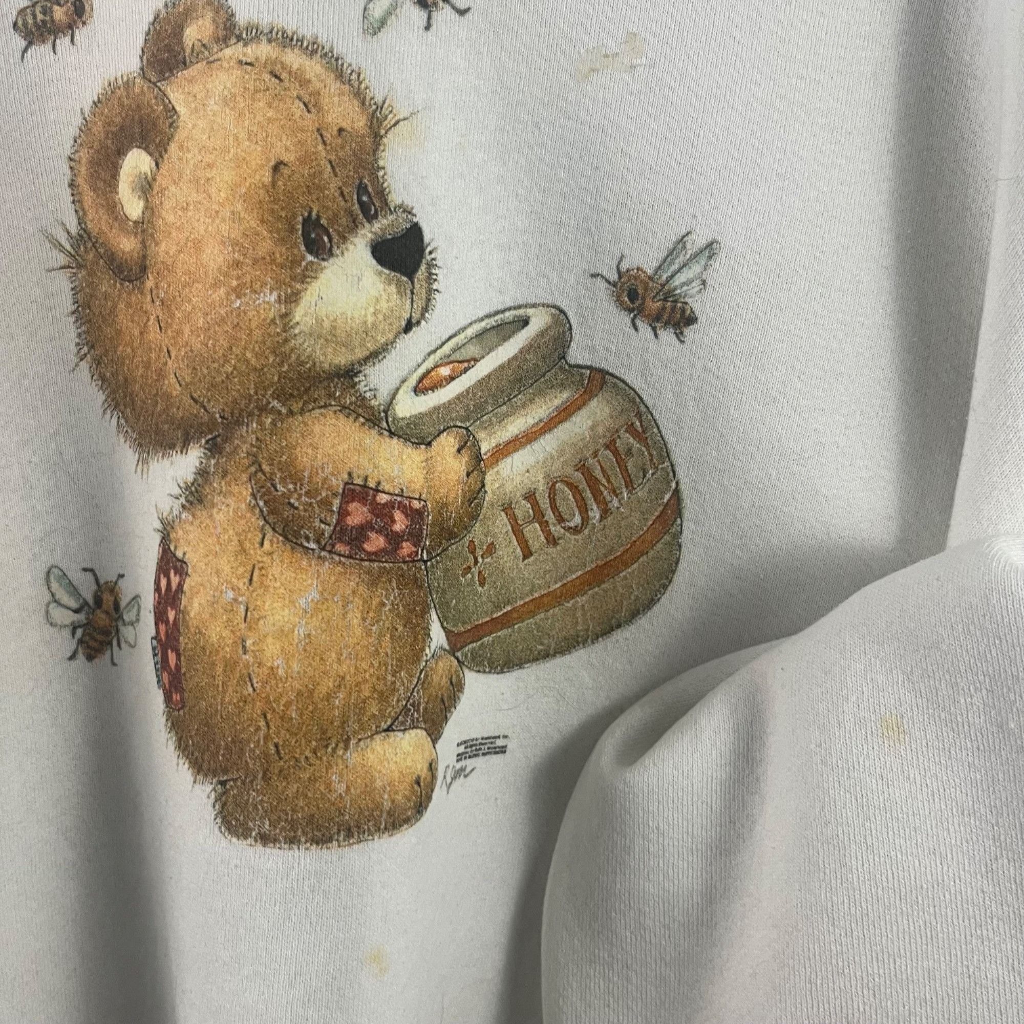 Vintage Vintage 90’s Honey Bear sweatshirt Size US XXL / EU 58 / 5 - 4 Thumbnail