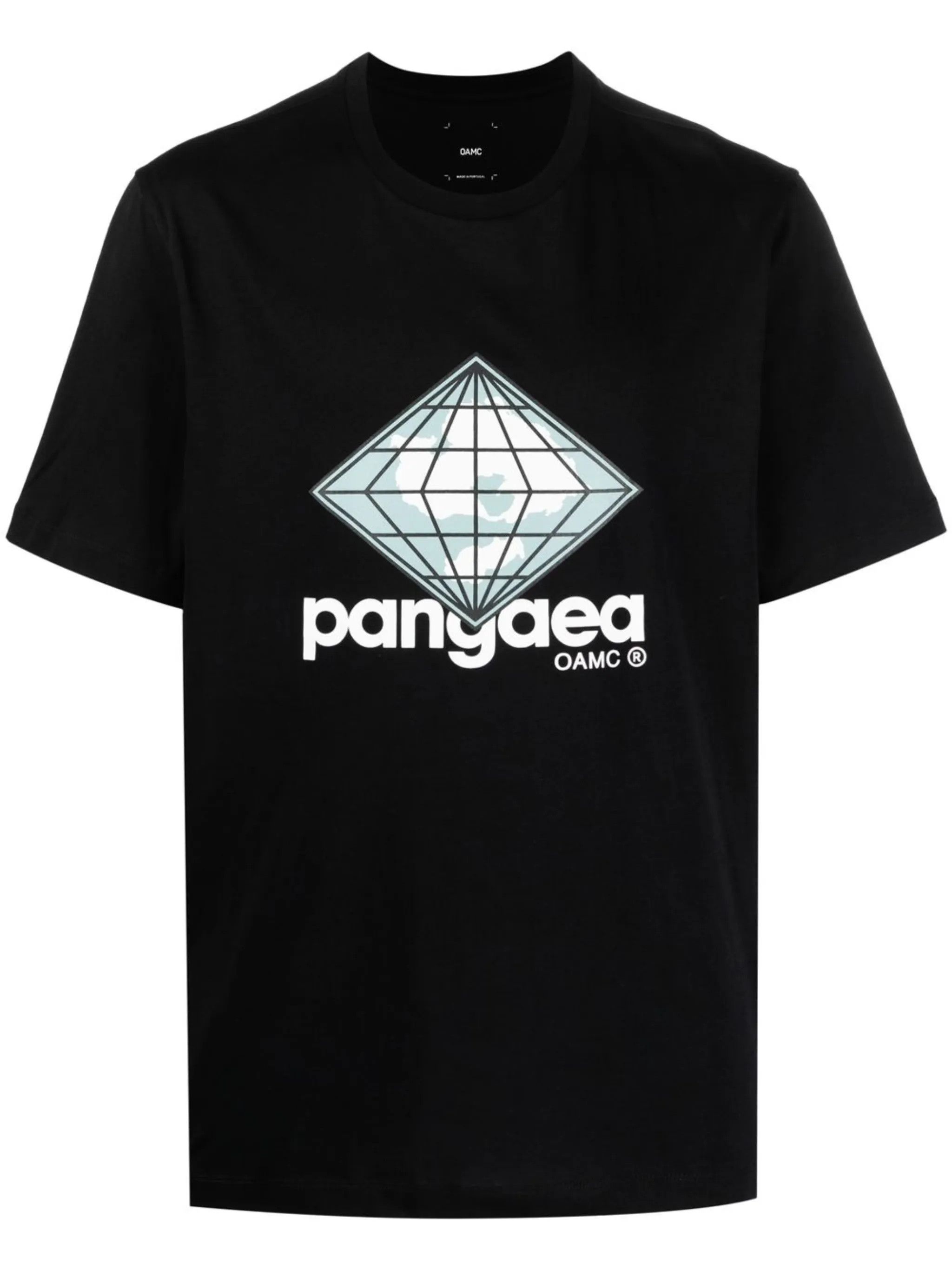 OAMC o1y0225 Logo Crewneck T-Shirt in Black Size US S / EU 44-46 / 1 - 1 Thumbnail