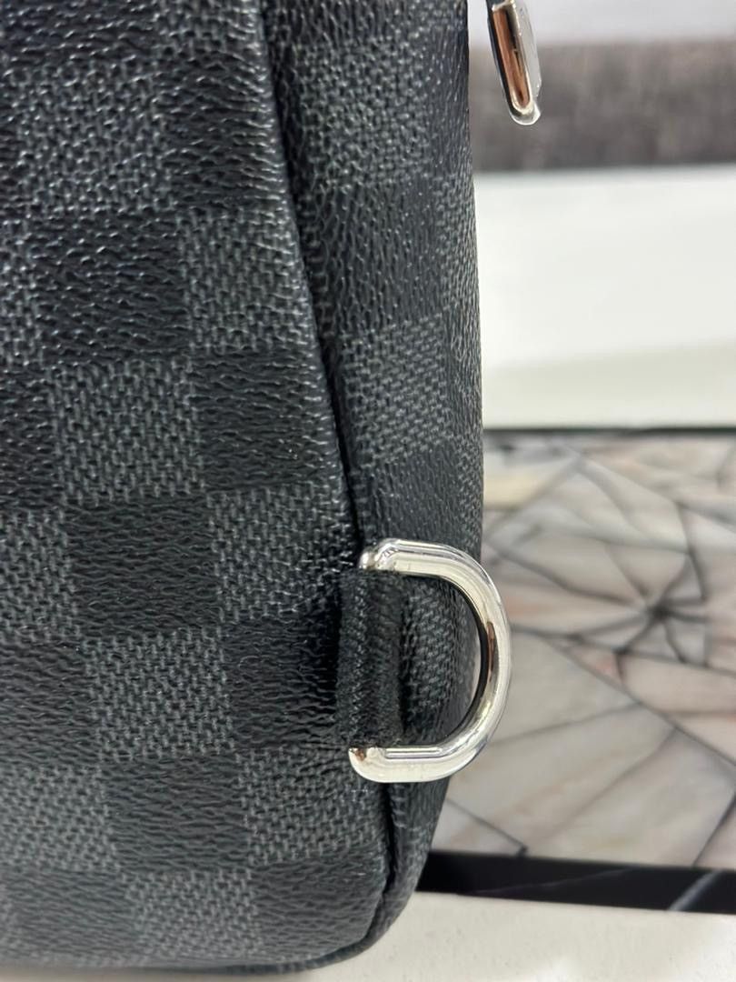 Louis Vuitton LOUIS VUITTON AVENUE DAMIER WORLD MAP GRAPHITE CANVAS SLING Size ONE SIZE - 9 Thumbnail