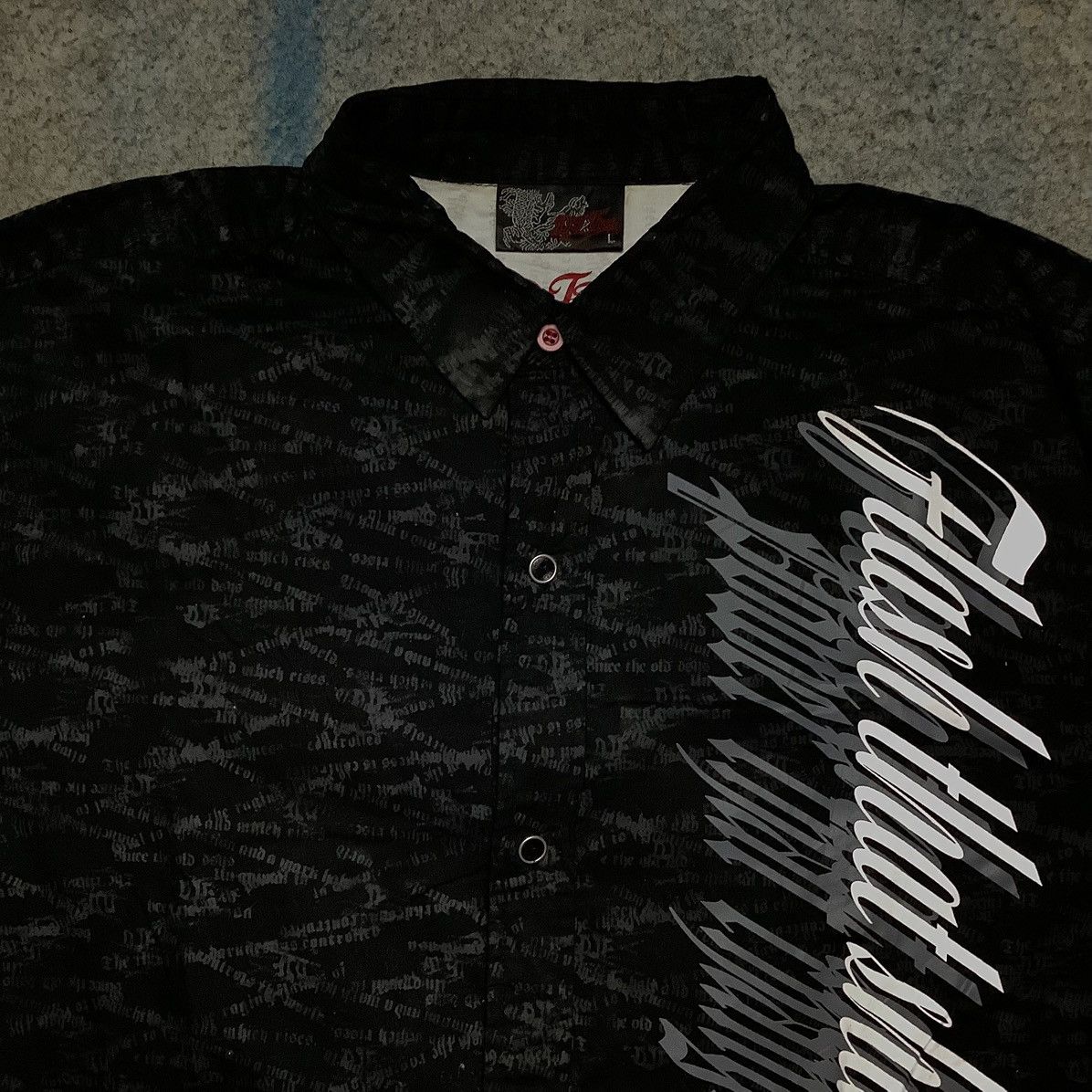Designer × Hysteric Glamour × If Six Was Nine Y2k DjFree ifsixwasnine poem shirt like dogtown Size US L / EU 52-54 / 3 - 2 Thumbnail