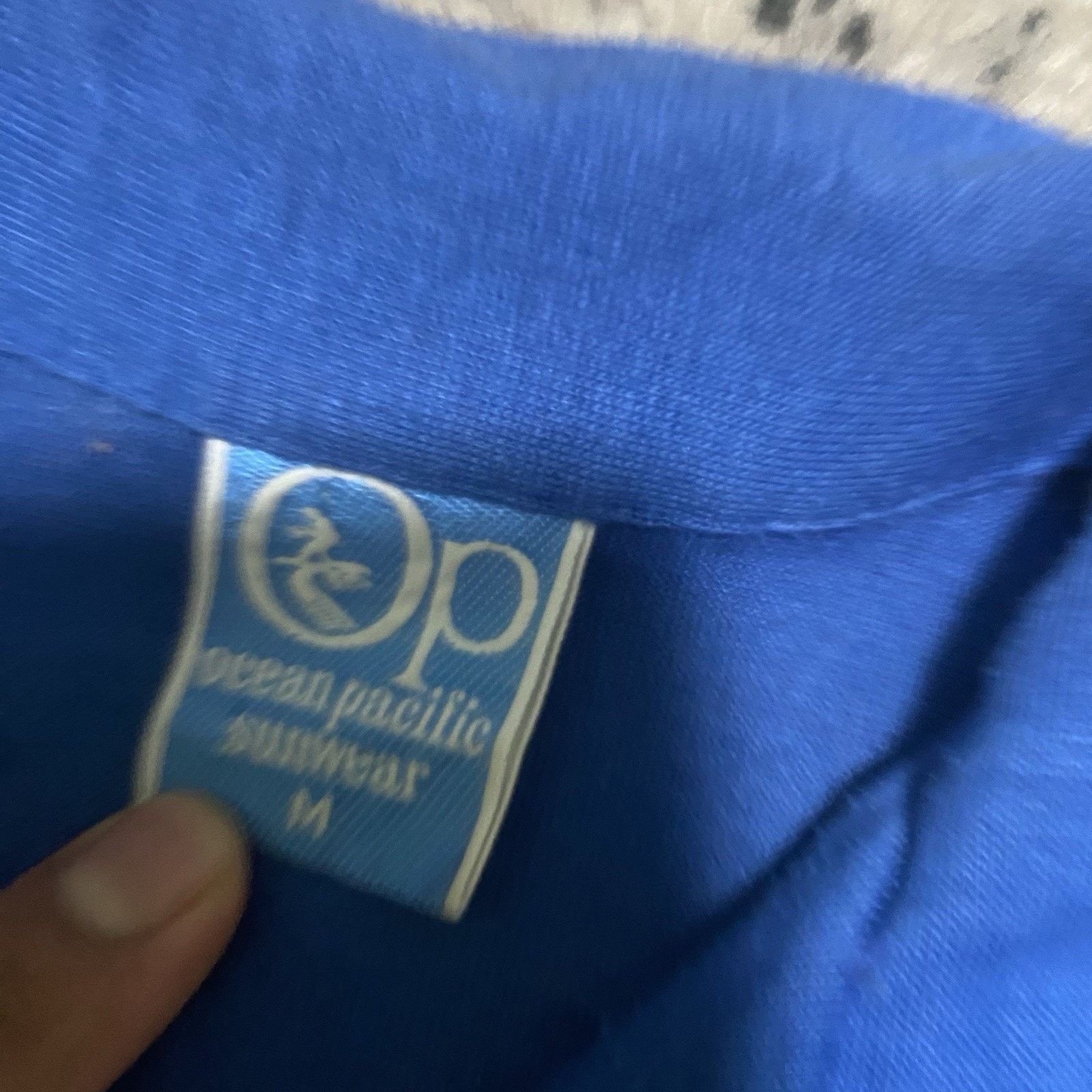 & Other Stories Ocean Pacific OP RARE VTG 70 80's Logo BLUE Polo SZ M Size US M / EU 48-50 / 2 - 3 Thumbnail