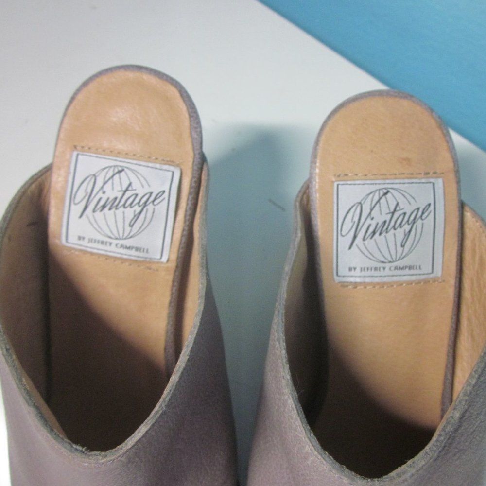 Jeffrey Campbell Vintage by Jeffery Campbell Leather Slides Size 7 Size US 7 / IT 37 - 4 Thumbnail