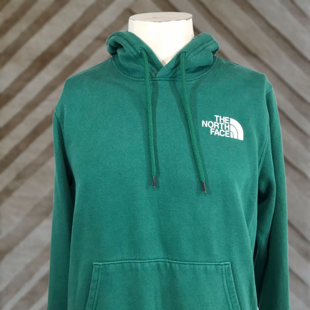 The North Face The North Face Hoodie Green Graphic Logo Pullover Men M Medium NF0A3X8Y Size US M / EU 48-50 / 2 - 1 Thumbnail