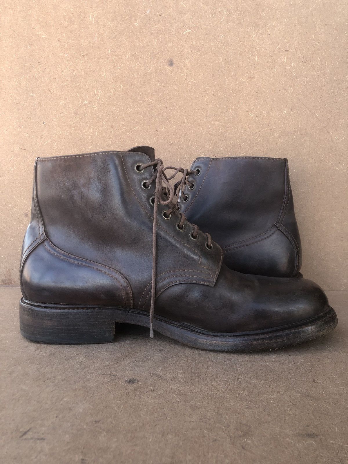 Notify Notify Brown Horse hide Leather Men’s Boots Size 42 Size US 8 / EU 41 - 7 Thumbnail