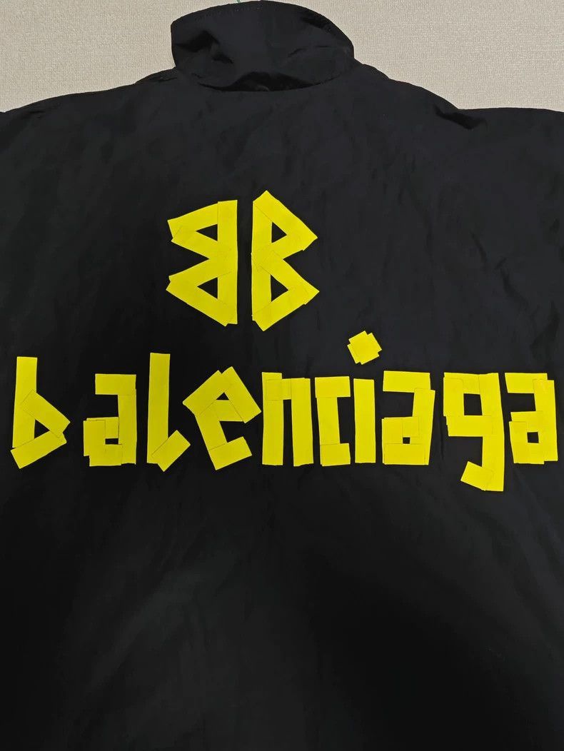 Balenciaga Balenciaga 24Fw back tape logo nylon jacket-2506 Size US S / EU 44-46 / 1 - 3 Thumbnail
