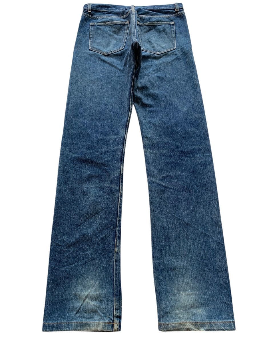 A.P.C. A.P.C SELVEDGE FADED & RUSTY JAPANESE DISTRESSED DENIM Size US 30 / EU 46 - 4 Thumbnail