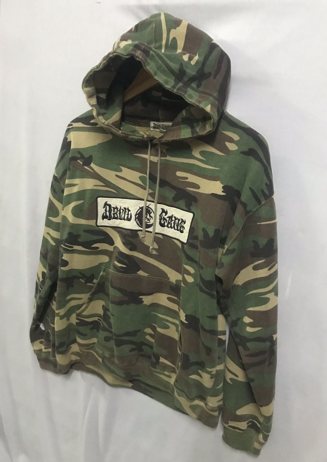 Rap Tees × Vintage Vintage DEVIL GANG - CAMOUFLAGE Hoodies Size US L / EU 52-54 / 3 - 2 Thumbnail