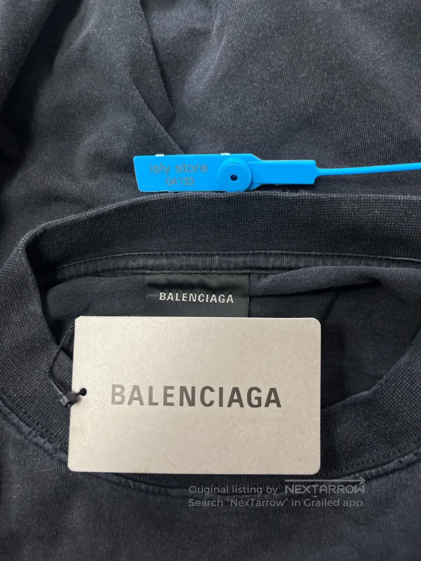 Balenciaga Balenciaga Asymmetric Hem Knit Long-Sleeve T-Shirt. Size US S / EU 44-46 / 1 - 4 Thumbnail