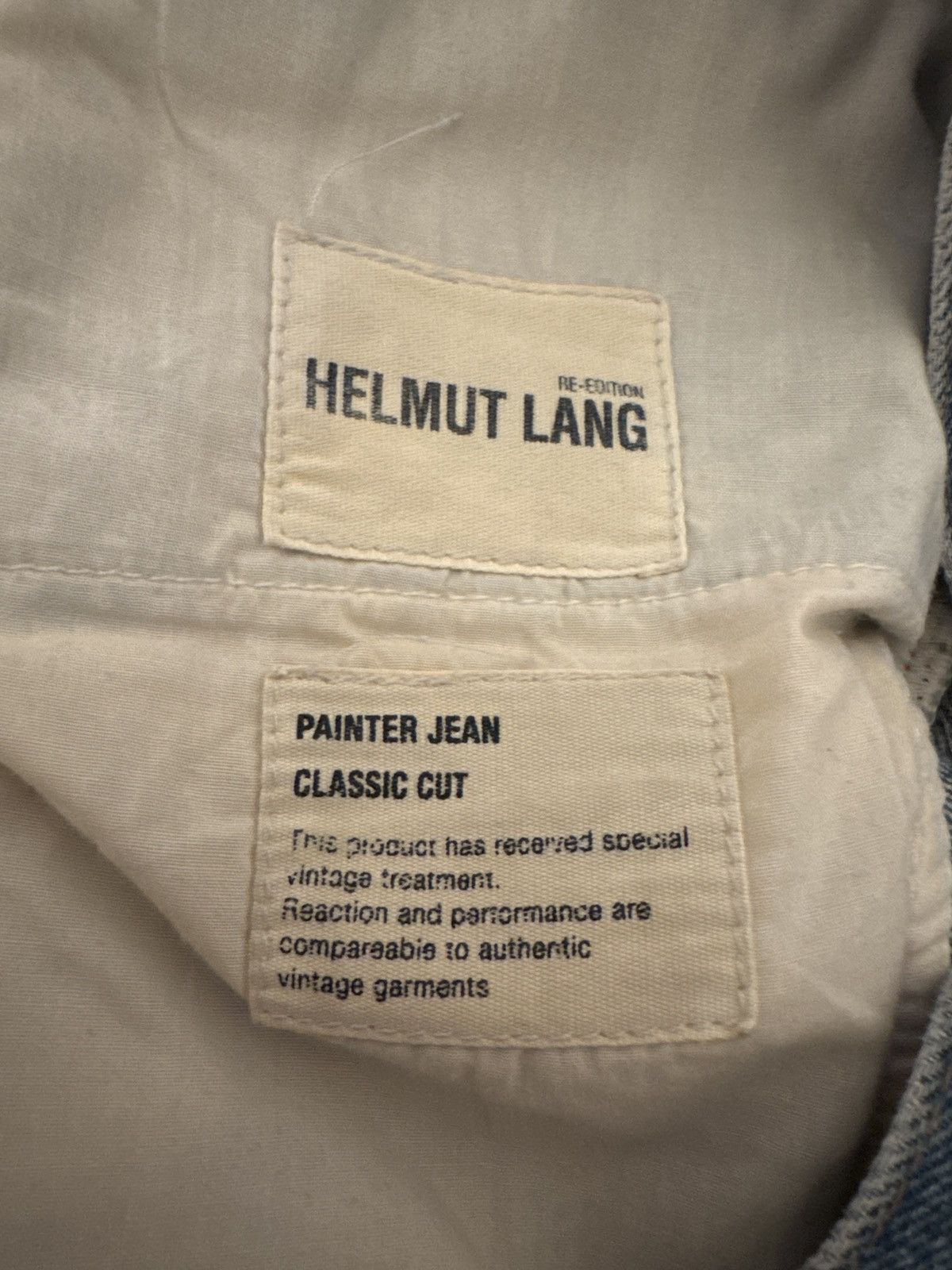 Helmut Lang Helmut Lang Painter Re-edition Denim Size US 33 - 3 Thumbnail