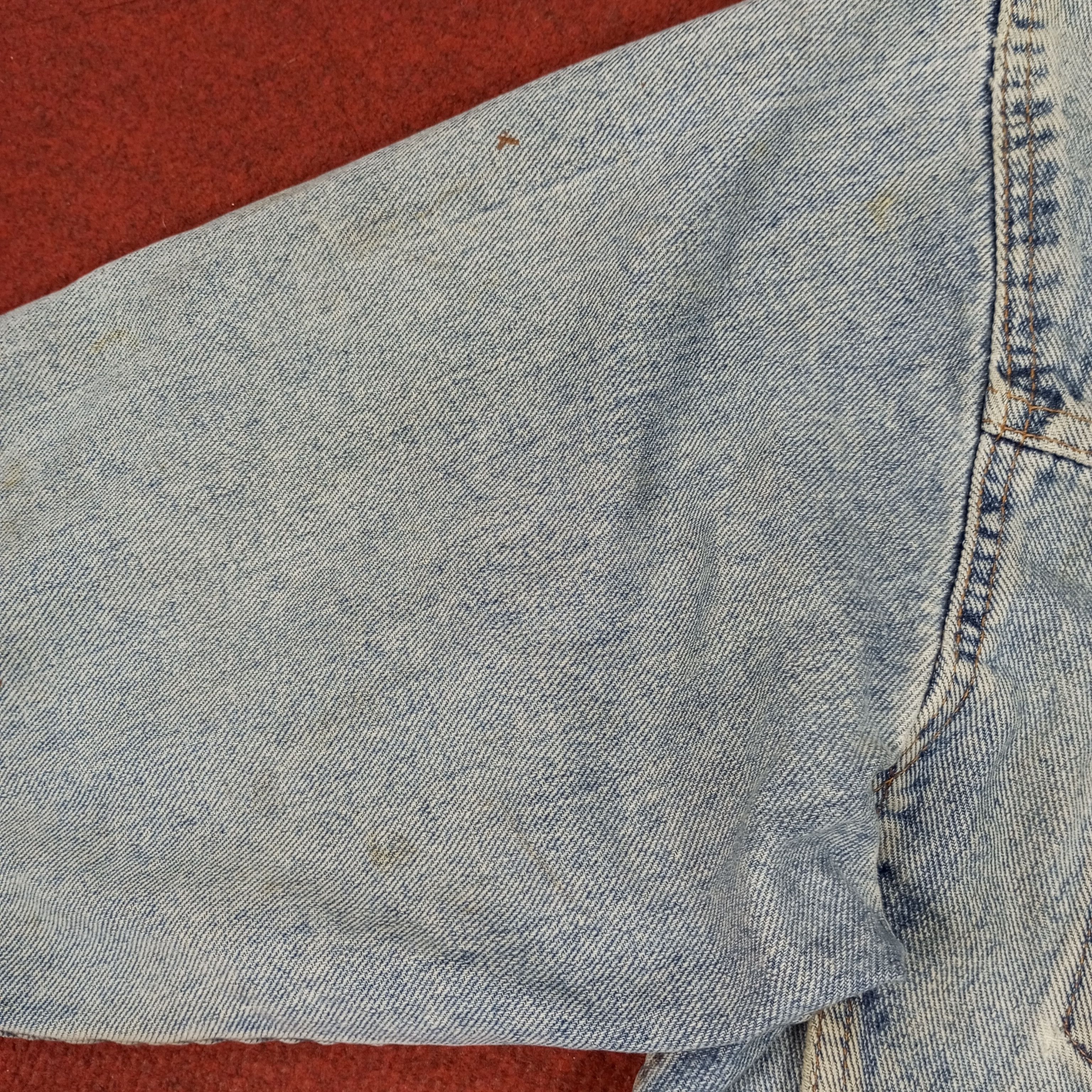 Levi's × Vintage Levis X Custom Nine Number Art Style Streetwear Jacket Size US L / EU 52-54 / 3 - 8 Thumbnail