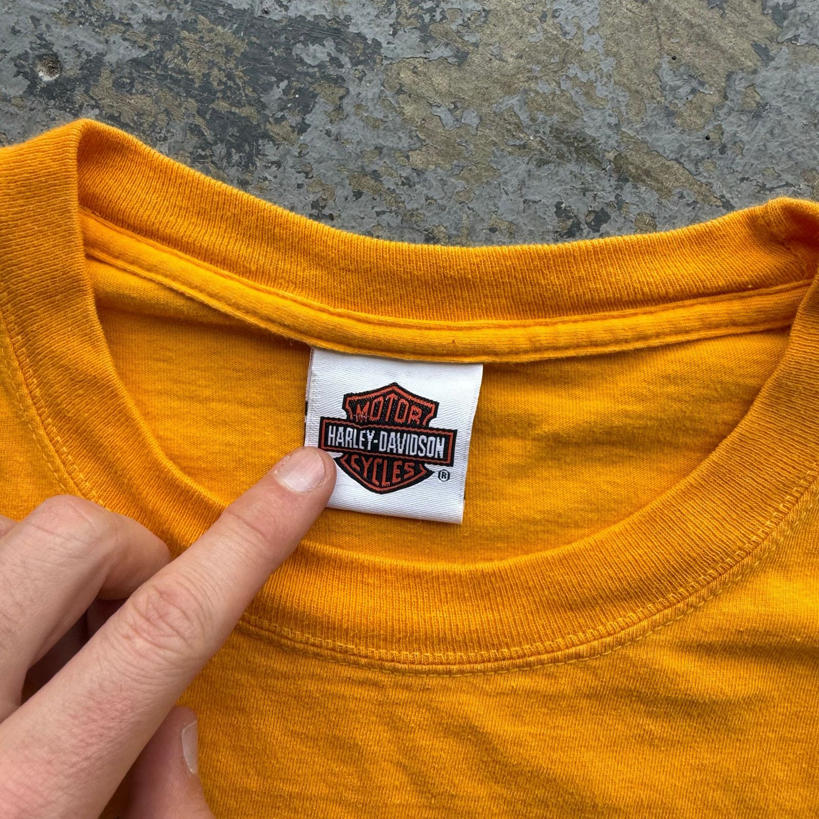Harley Davidson Y2K Harley Davidson Halloween Jack O Lantern Tee L Size US L / EU 52-54 / 3 - 3 Thumbnail