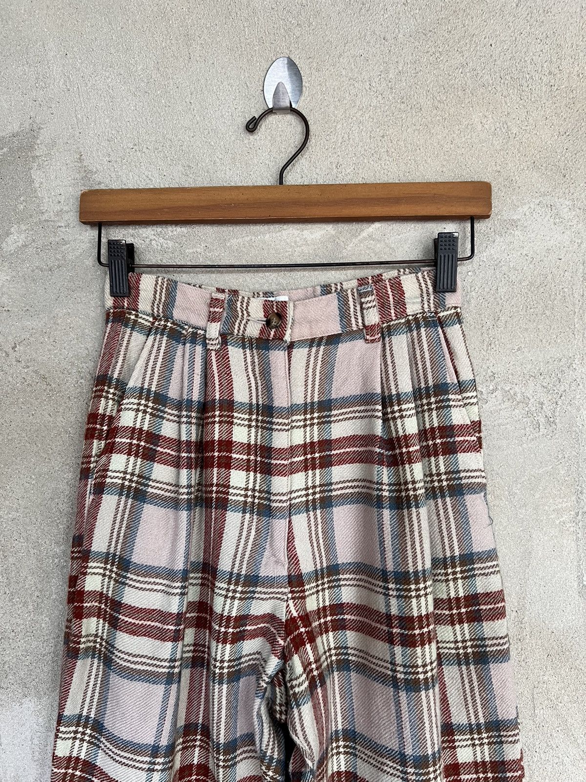 United Colors Of Benetton United Colors Of Benetton Baggy Wool Pant Size 24" / US 00 / IT 34 - 3 Thumbnail