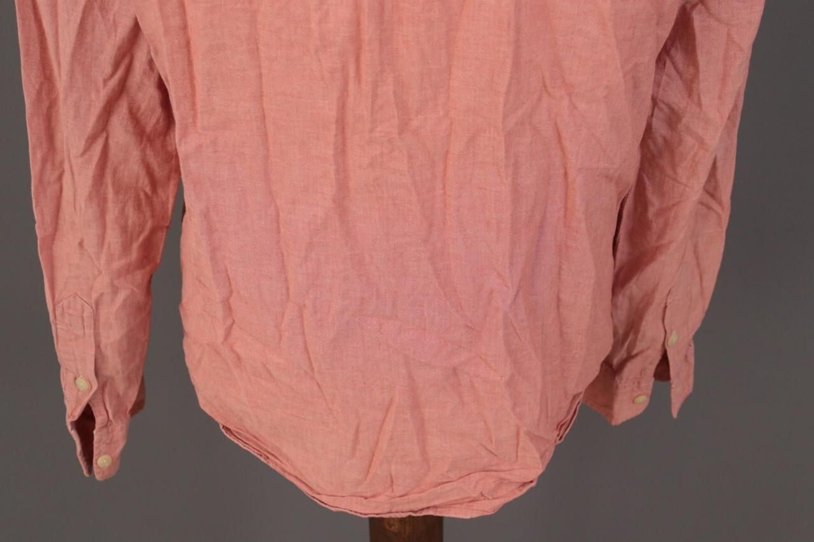 Denim & Supply Ralph Lauren Denim & Supply Ralph Lauren Peach Pockets Shirt Sz L Size US L / EU 52-54 / 3 - 11 Thumbnail