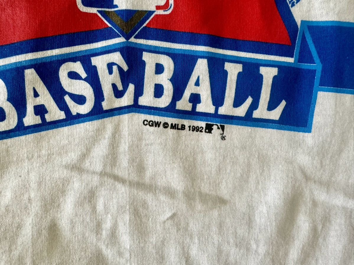 MLB × Vintage Toronto Blue Jays World Series 1992 White Vintage T-Shirt Size US XL / EU 56 / 4 - 3 Thumbnail