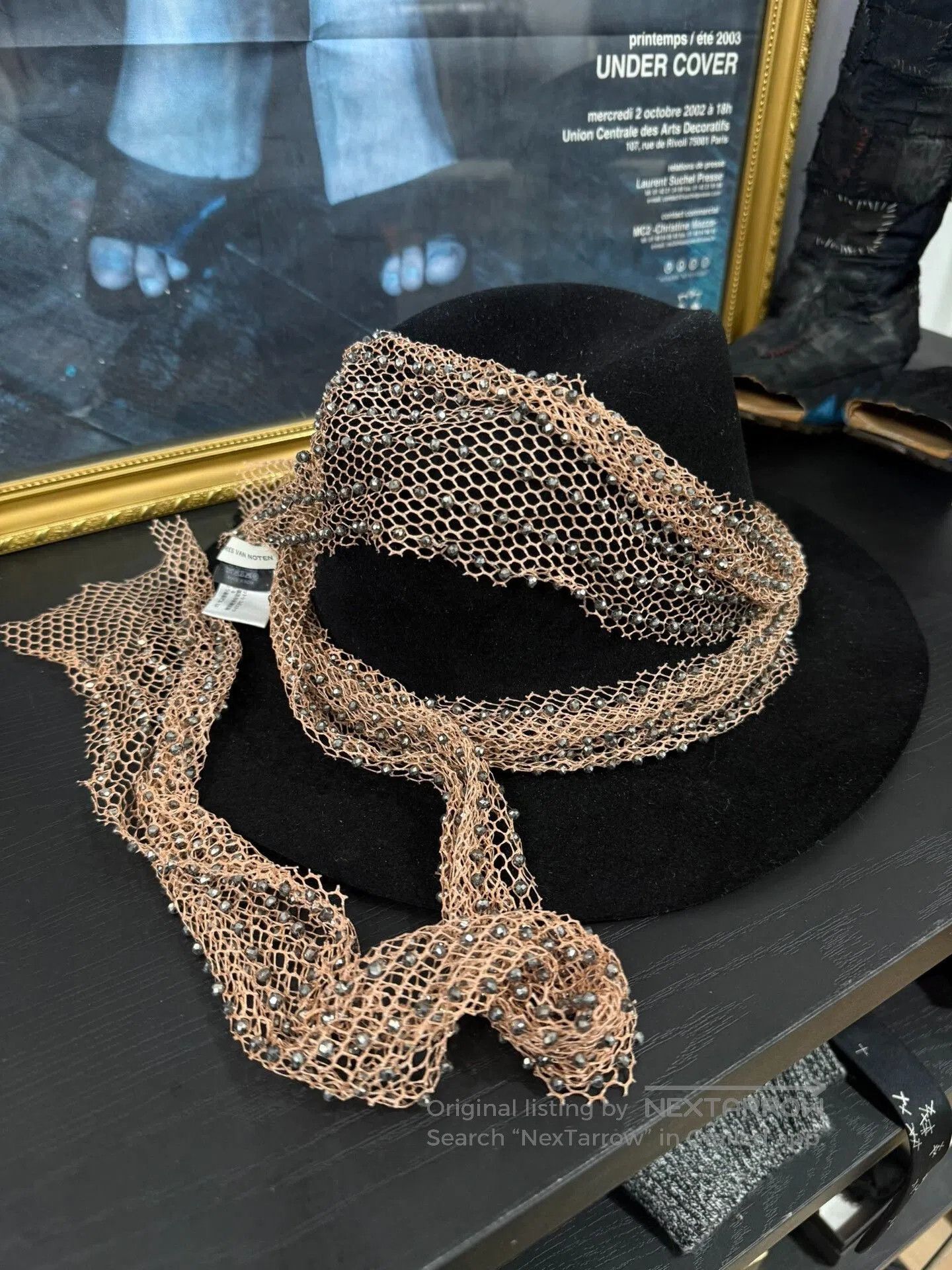 Dries Van Noten Dries van Noten Diamond Mesh Scarf. Size ONE SIZE - 1 Thumbnail