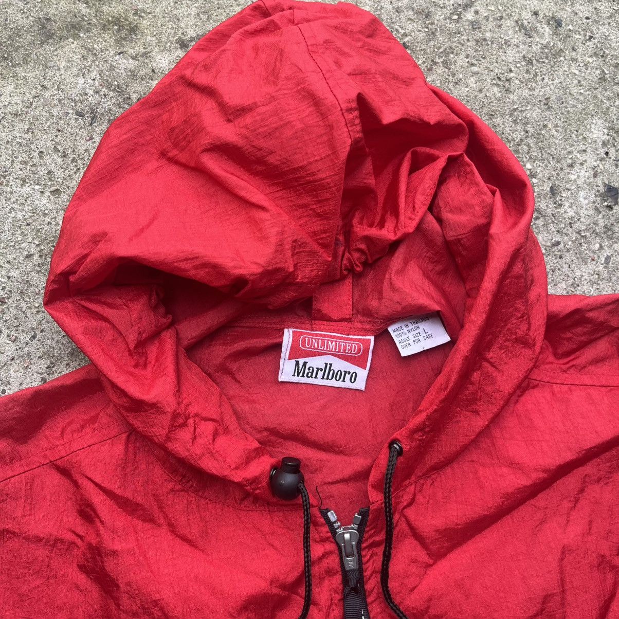 Marlboro Vintage 90s Marlboro Jacket Nylon Bomber Racing Team USA Size US L / EU 52-54 / 3 - 8 Thumbnail