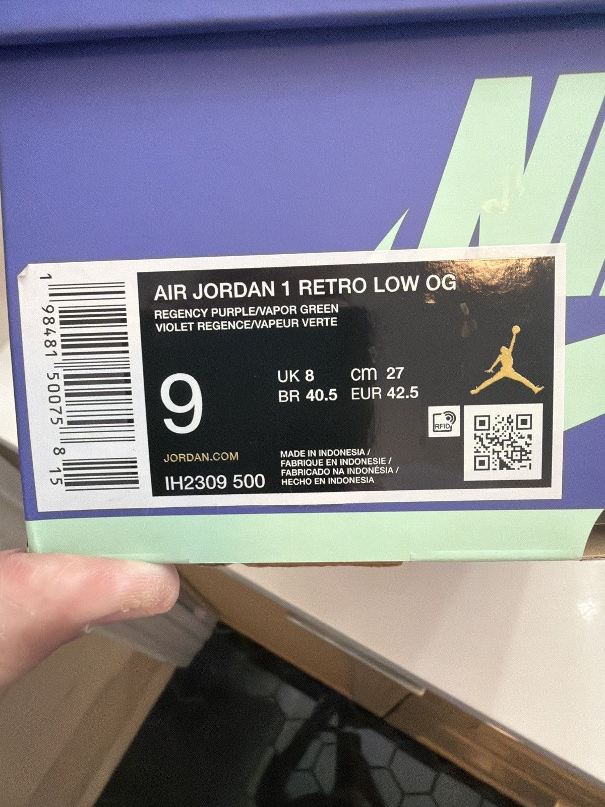 Nike Air Jordan 1 Retro Low OG Size US 9 / EU 42 - 9 Thumbnail