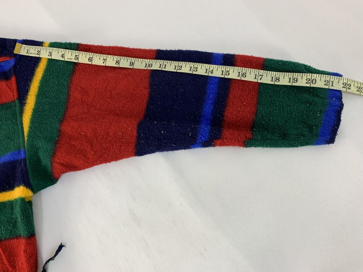 Eddie Bauer 90s Eddie Bauer Ebtek Fleece Half Zip Striped Colour Block Size US M / EU 48-50 / 2 - 10 Thumbnail