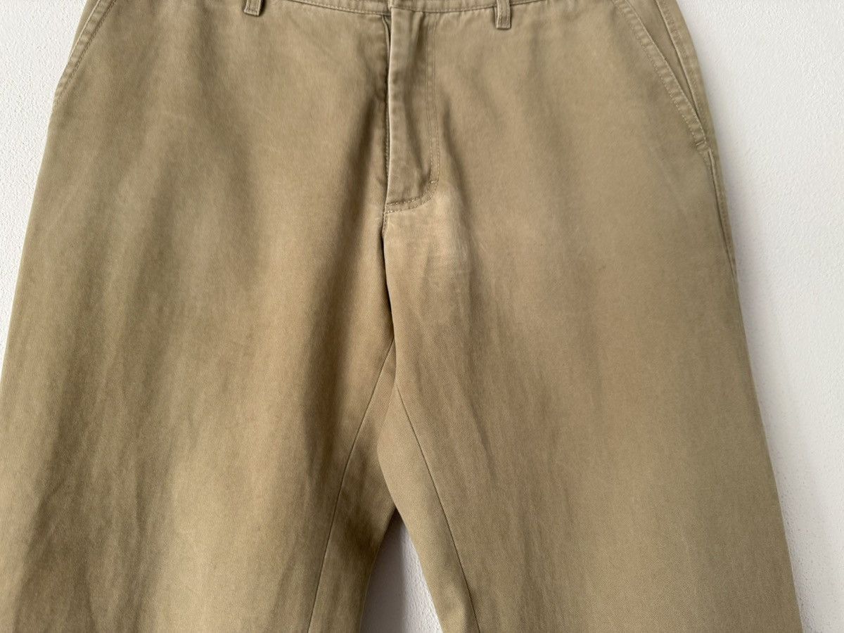 Dries Van Noten Khaki Twill Trousers Size US 32 / EU 48 - 4 Thumbnail