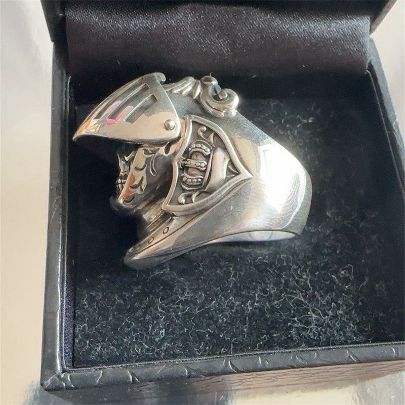 Jewelry Skull Rare Jewelry Rings Open Size Chrome Ring (Size 7-13) Size ONE SIZE - 6 Thumbnail