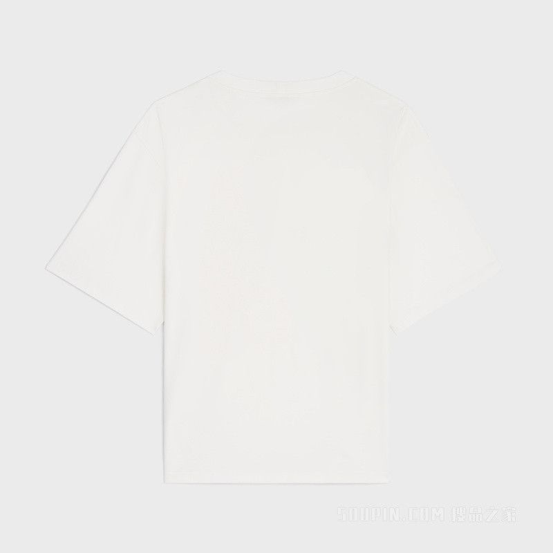 Celine o1bcso1str1124 Dysfunctional Cotton Jersey T-Shirt Size US XS / EU 42 / 0 - 2 Thumbnail