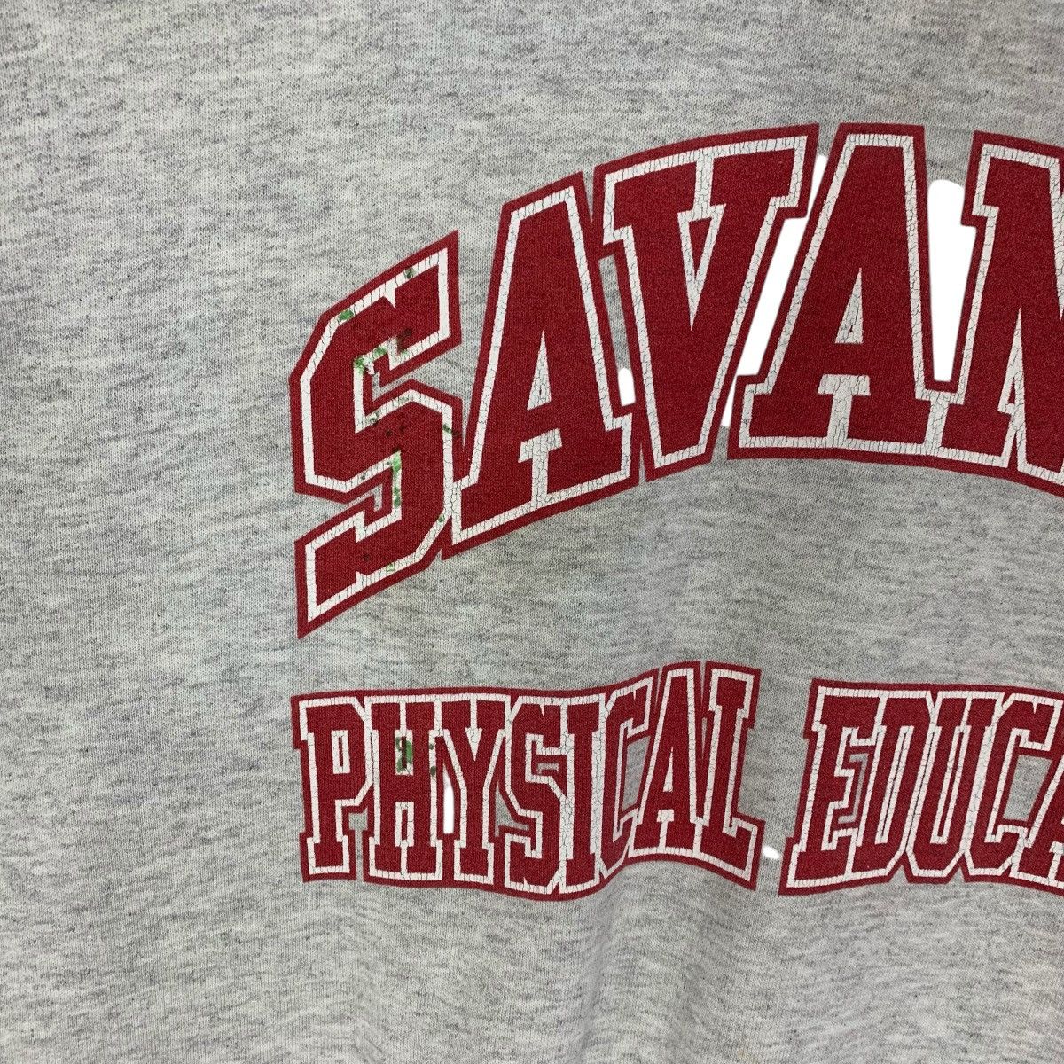 Gildan × Vintage Vintage Gildan Savanah Pyhsical Education Sweashirt Sweater Size US M / EU 48-50 / 2 - 8 Thumbnail