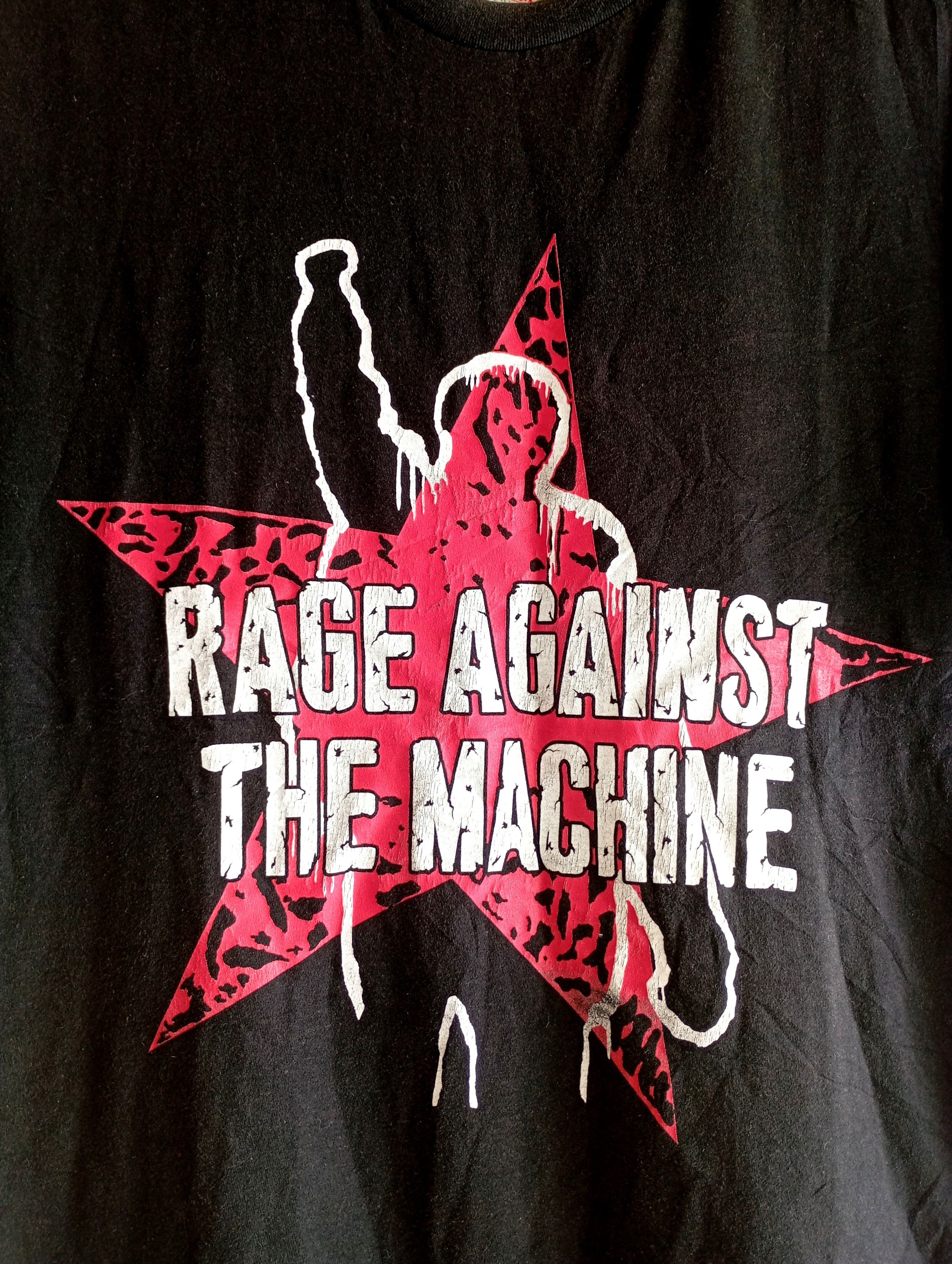 Band Tees Vintage Rage Against The Machine 90s Rock Band Tshirt Size US L / EU 52-54 / 3 - 4 Thumbnail