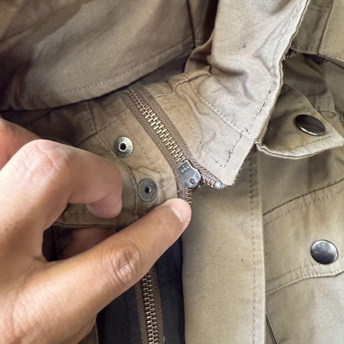Japanese Brand PPFM jacket button Army Size L / US 10 / IT 46 - 6 Thumbnail